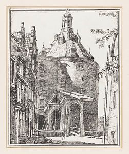 Huib Luns, Drommedaris in Enkhuizen, 1938