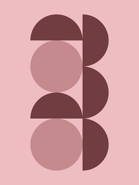 Whole and half circles by Hilde Remerie Photography and digital art