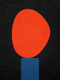 Moderne abstracte geometrische kunst van Online Arts