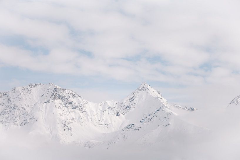 Flüsternde Berggipfel von Marika Huisman fotografie