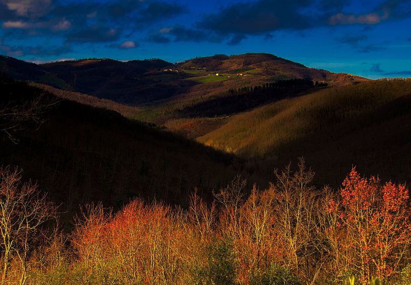 Morning light - Val d'arrone by Images from a hillside in Umbria