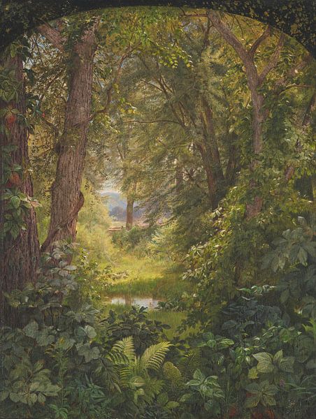 Woodland Glade, William Trost Richards von Meisterhafte Meister