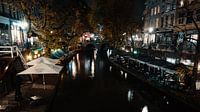 Herfstige Oudegracht Utrecht