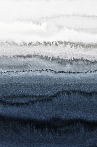 Binnen de getijden IJsland Blauw Monika Strigel