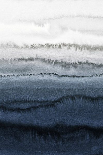 Within the Tides Iceland Blue Monika Strigel by Monika Strigel