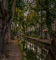 Nieuwe gracht in de zomer