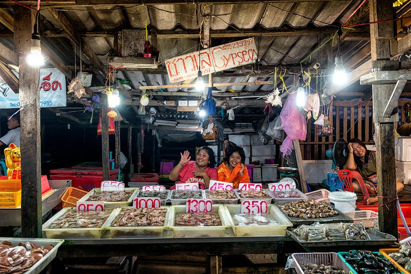 Thailand, markt van Keesnan Dogger Fotografie