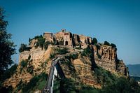 The village of Orvieto on a volcanic plateau