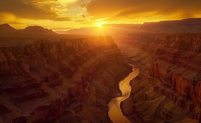 Dünenlandschaft in Abendstimmung von fernlichtsicht