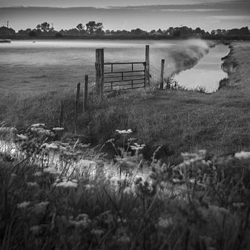 Lage Mist bij Berkhout zw-w van I Baay