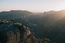 Les montagnes d'Oman sur Katrien Joossen