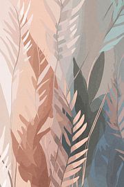 Schild aus Blättern von Patterns & Palettes