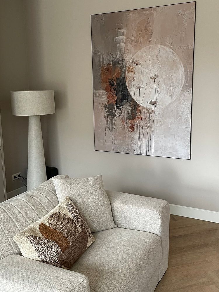 Landscape in earth tones, Japandi style  by Japandi Art Studio 