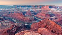 Sonnenaufgang im Dead Horse Point State Park von Henk Meijer Photography Miniaturansicht