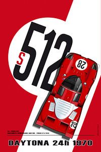 Ferrari 512 Andretti-Merzario-Ickx
