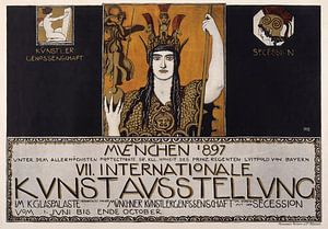Franz von Stuck - Siebte Internationale Kunstausstellung, München 1897 (1897)
