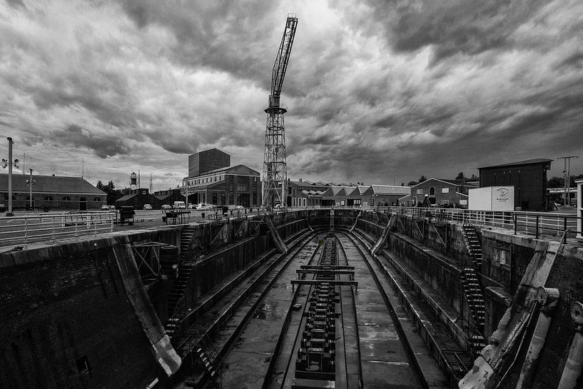 Den Helder Droogdok Hafen Willemsoord von Alice Berkien-van Mil