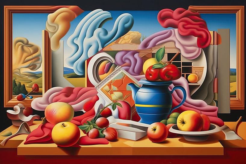 Waves of Imagination | Abstract Art by Eye catching paintings