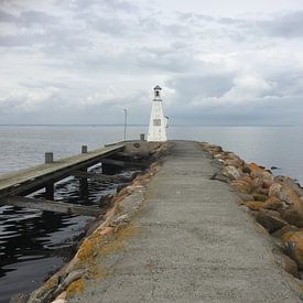 Mystiek op de pier van Bogense by Margriet Adema