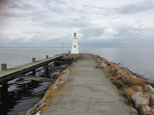 Mystiek op de pier van Bogense