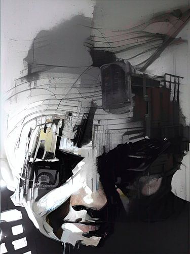 Old woman with smile