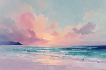 Zonsondergang in Pastel no.1