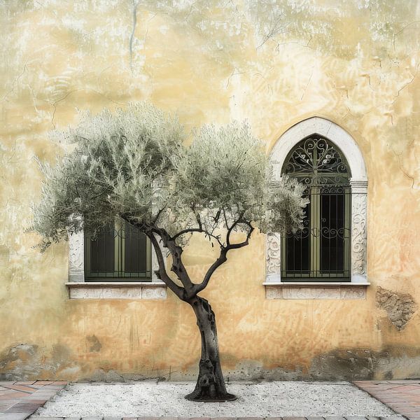 Olivenbaum von Poster Art Shop auf ArtFrame, Leinwand, Poster und mehr |  Art Heroes