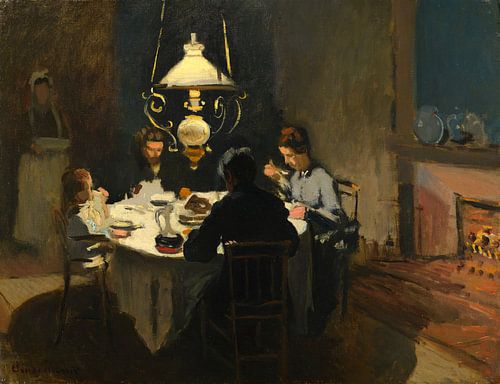 Abendessen bei der Familie Sisley, Claude Money