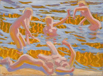Oceanides, 1909, Akseli Gallen-Kallela