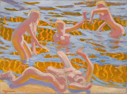 Oceanides, 1909, Akseli Gallen-Kallela