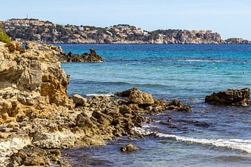 Coastal section near Peguera on Mallorca by Reiner Conrad