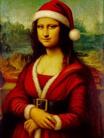 Santa Mona Lisa