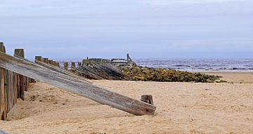 Op het strand van Lossiemouth van Babetts Bildergalerie