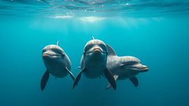 Aventure sous-marine avec les dauphins