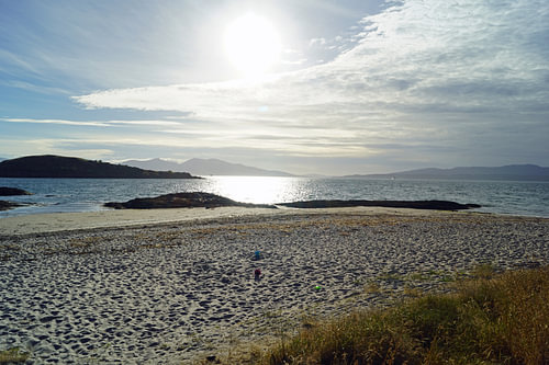 landschap in Oban, Schotland