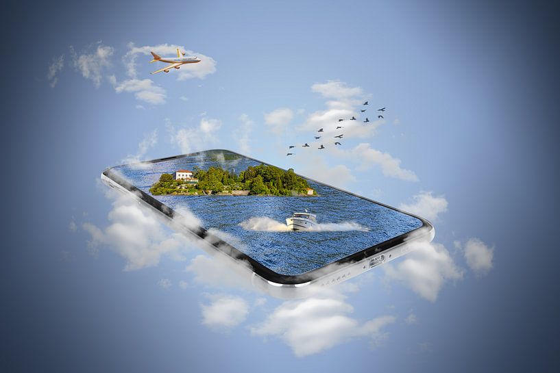 Isola Madre/Italien - Smartphone Manipulation van Ursula Di Chito