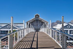 Auf dem Weg zum Einkaufszentrum Victoria Wharf