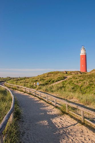 Rode vuurtoren Texel