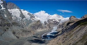 Gletscher am Aussichtspunkt Kaiser Franz Josef, Österreich von Rietje Bulthuis