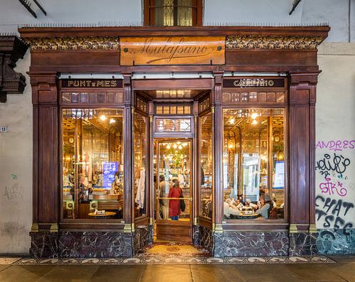 Caffè Mulassano in centrum van Turijn, Italie