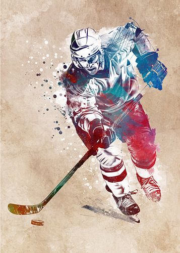 Hockey speler sport kunst #hockey #sport