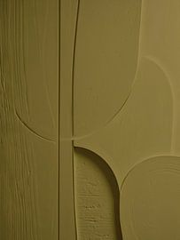 Botanisch Minimalisme - Organische vormen in Licht Olijfgroen van STUDIO ARTSY