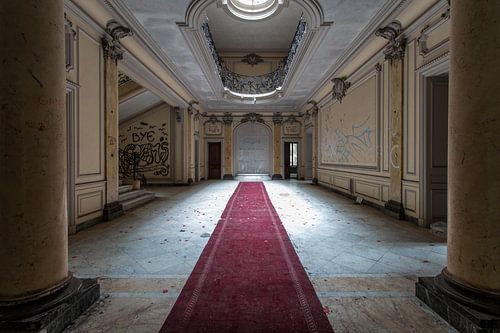 Eingangshalle eines Schlosses