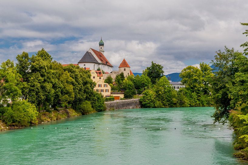 Beautiful alpine panorama in Allgäu by Oliver Hlavaty