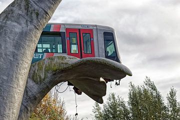 Metro crash Spijkenisse