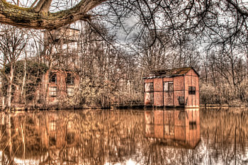 Pumpenhaus und Pumpenturm Bergwerk Houthalen