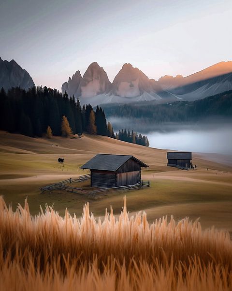 Ruhe am Hochplateau von fernlichtsicht
