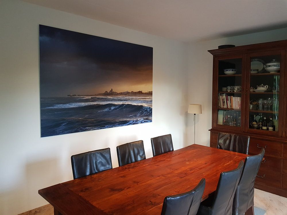 Tempête sur Scheveningen  par Mark Leeman 