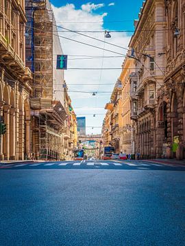 Genoa City in Italy by Mustafa Kurnaz
