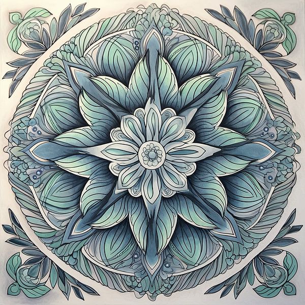 Painting Calm Abstractions | Calmness by ARTEO Paintings